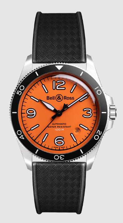 Bell & Ross BR V2-92 ORANGE BRV292-O-ST/SRB Replica Watch